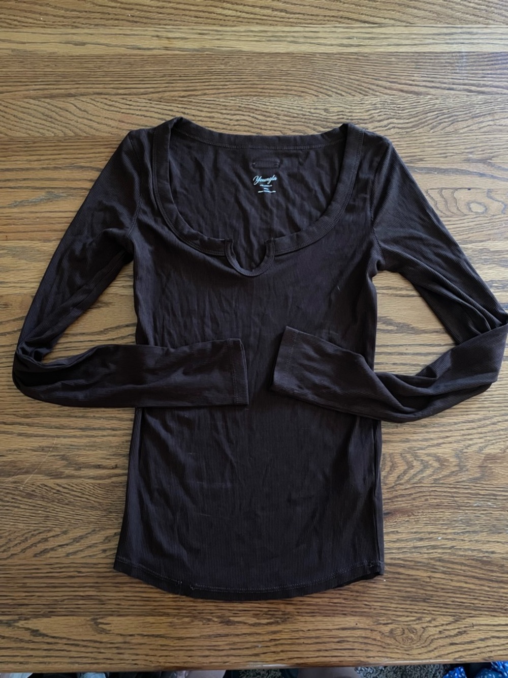 YoungLA Long Sleeve Scoop Neck Top